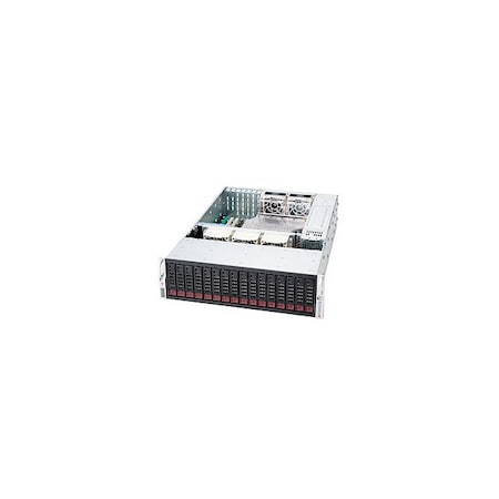 Supermicro SuperChassis 1200W 3U Rackmount Server Chassis (Blk), CSE-936E16-R1200B CSE-936E16-R1200B